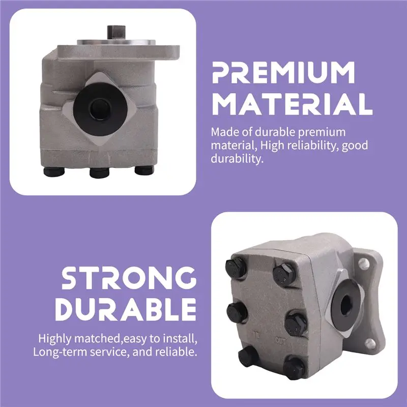 Durable-6711136100 Tractor Hydraulic Oil Pressure Pump For Kubota B8200 B7200 B6200 B5200 B1600 B20 6711176100