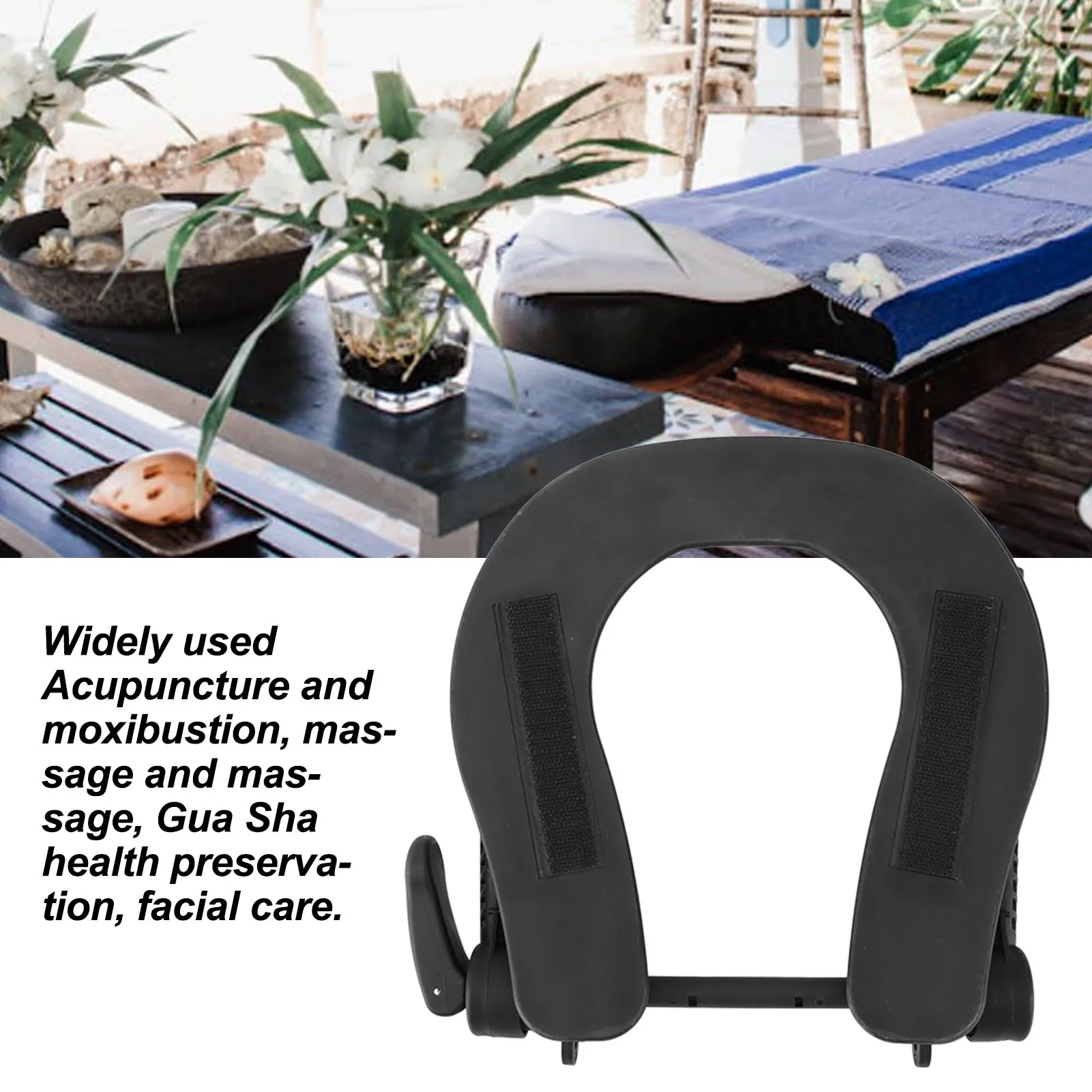 Massage Table Face Cradle Headrest Beauty Bed Headrest Bracket Massage Bed Chair Headrest Platform for Beauty Salon