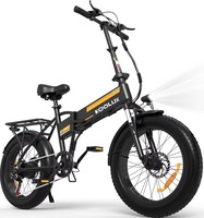 Electric bicycle European Union warehouse KOOLUX BK10 20 * 4.0 inch electric bicycle 36V 250W 12Ah lithium battery electric
