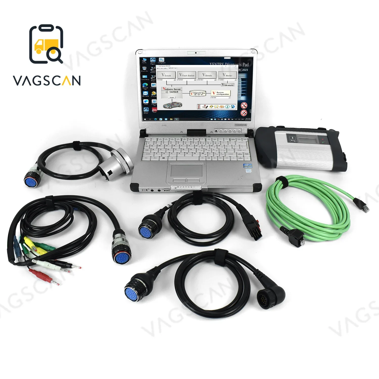 

CF C2 Laptop for MB Star SD C4 Connect Diagnosis wifi DTS Car Truck diagnostic tool or Car Truck Bus Xentry