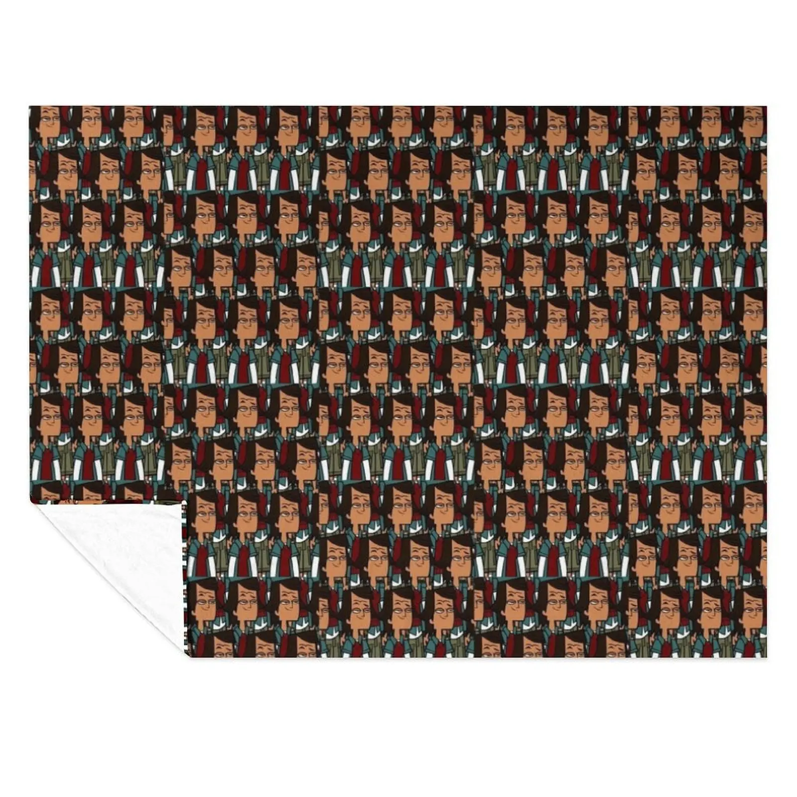 

Total Drama Noah Graphic Throw Blanket Bed linens Heavy Beautifuls Blankets