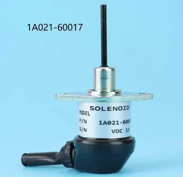 

12V Fuel Shut Off Solenoid For Kubota diesel engine D1503 D1703 D1803 1A021-60015 1A021-60016 1A021-60017 shutdown stop solenoid