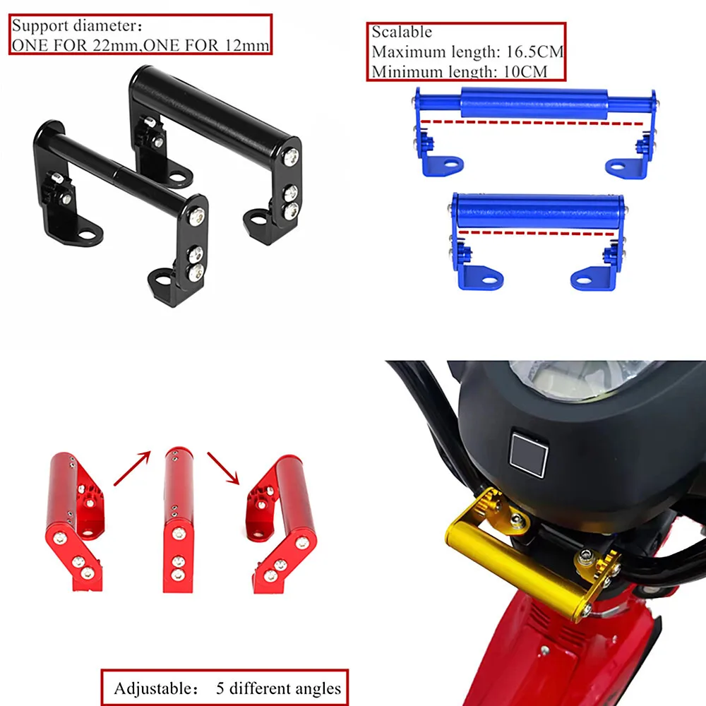 

Scalable Adjustable Bar Phone mount Clamp Holder For HONDA Grom MSX Monkey 125 MSX125 Monkey125 CB250R Dax 125
