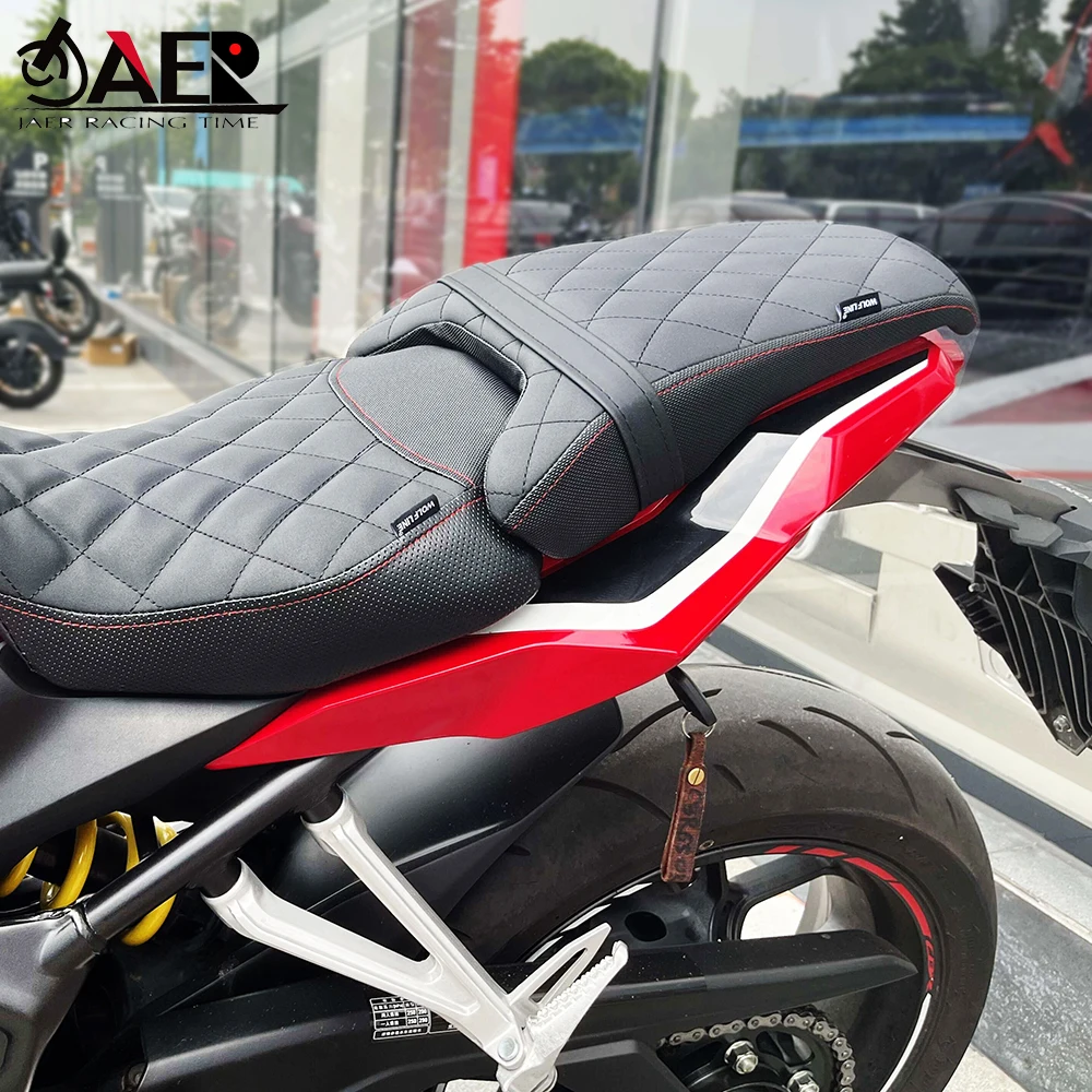 Asiento trasero de pasajero para motocicleta, almohadilla para Honda CBR650R, CB650R, CBR CB 650 R 2019-2023