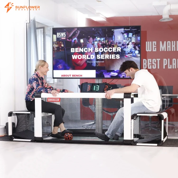 Factory Wholesale Sale Two Players Sub Soccer Bench Game Machine Under Table Football Sport Game Factory Supplier OEM ODM