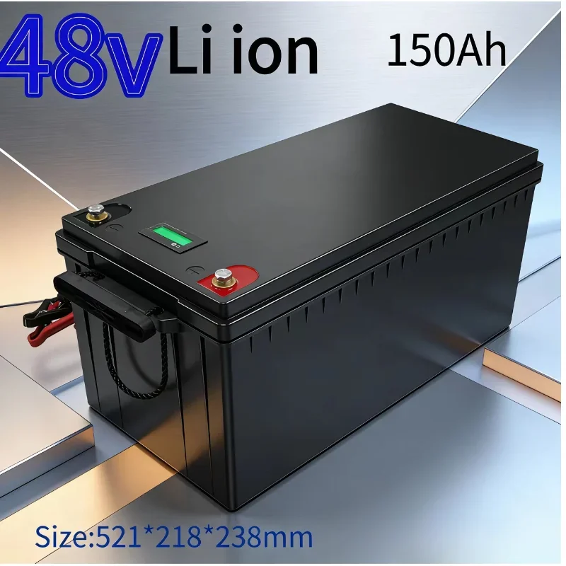48V Li-Ion Battery (100Ah/150Ah) + Rapid Charger | 5kWh/7kWh Energy Storage A smart, long-lasting investment for golf cart fleet