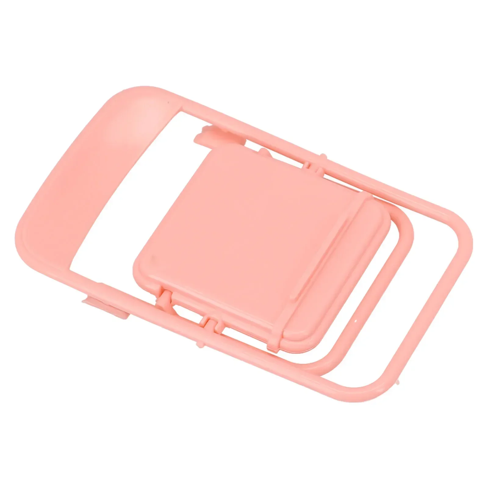 Plastic + ABS Phone Holder Tools Excellent Workmanship Pink 11 * 6.5 * 5.5 Cm 12.5 X 6.5 Cm Folding Size ABS Easy To Install