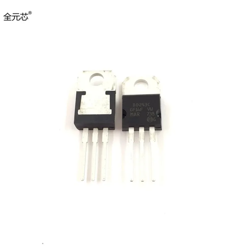 Lote de 5 transistores BD243C BD712 BDW93C BDW93CFP en paquete TO220, nuevos y originales