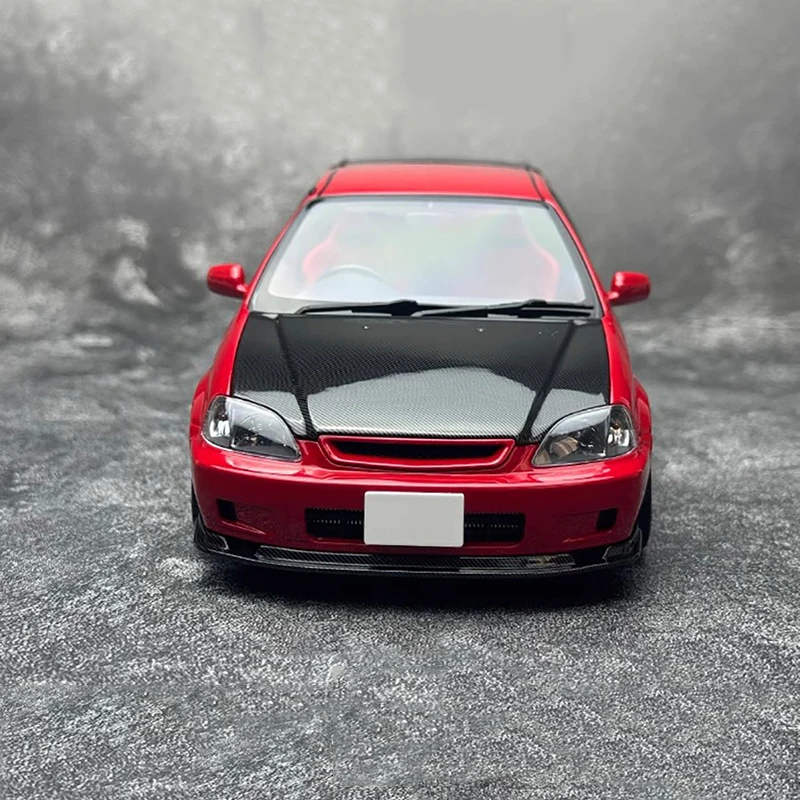 MOTORHELIX 1:18 Civic Type R EK9-120 Late Edition Car Model