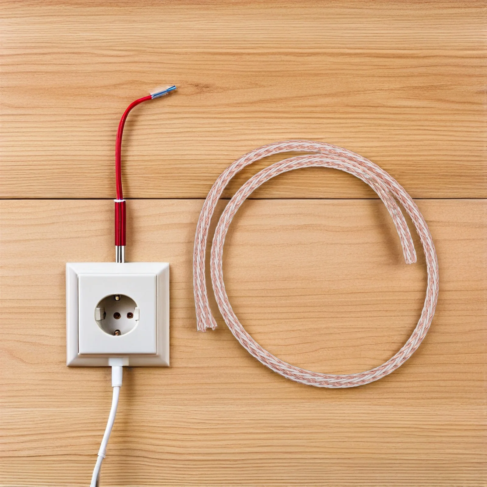 

Speaker Cable Car Audio Wire Conductor Stereo with Connectors Wires for Speakers Hifi Power