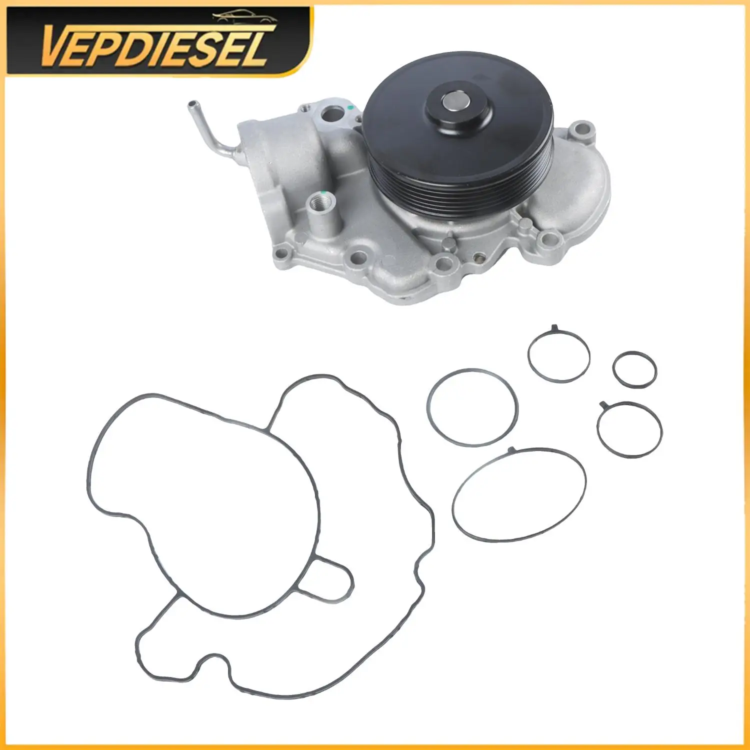 

68211202AA Engine Water Pump For Jeep WK Grand Cherokee WK2 Grand Cherokee RAM 1500 3.0CRD 2014-2018 68157161AA 68157161AB