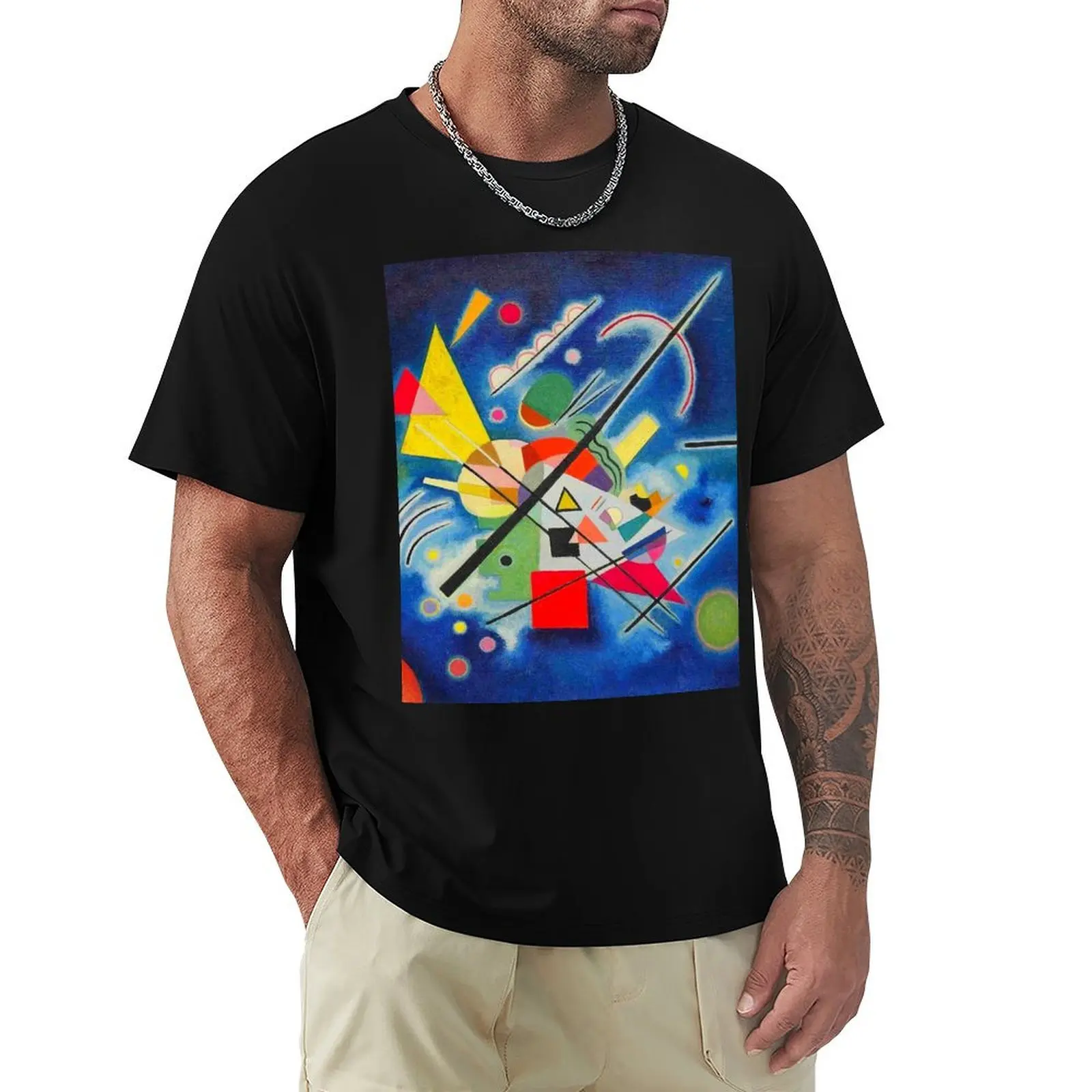 Kandinsky, Blue Painting T-Shirt g man t shirts for men T-Shirt