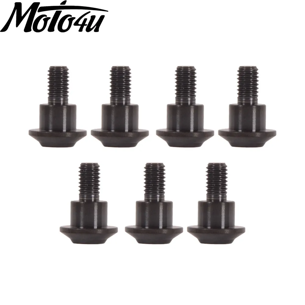 M5x15mm Titanium Heel Foot Guard Screws 4PCS For Ducati Panigale V4 Streetfighter V4 V4S Motorcycle Mounting Bolts Accessories