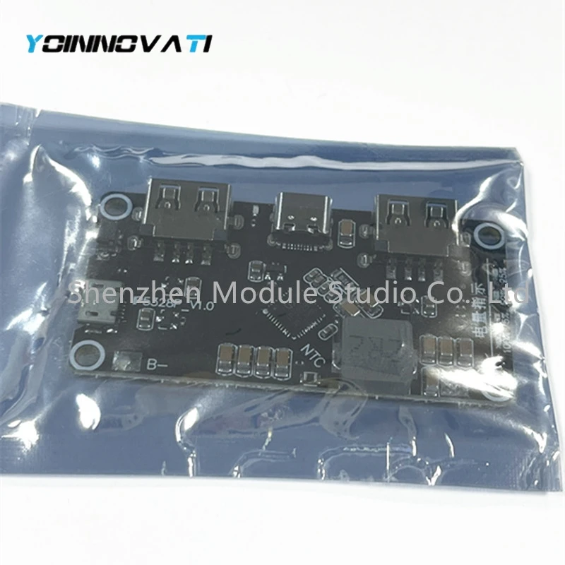 YT IP5328P Dual USB 18650 Battery Charger treasure Tpye-c 3.7V to 5V 9V 12V Step up Fast Quick Charger Circuit Board QC2.0 QC3.0