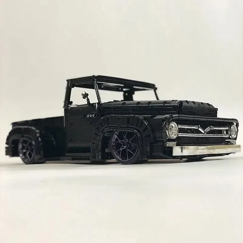 NEW MOC-37562 classic F100 American Muscle Super Racing Building Block Model Building Blocks Bricks Toys Birthdays Gifts