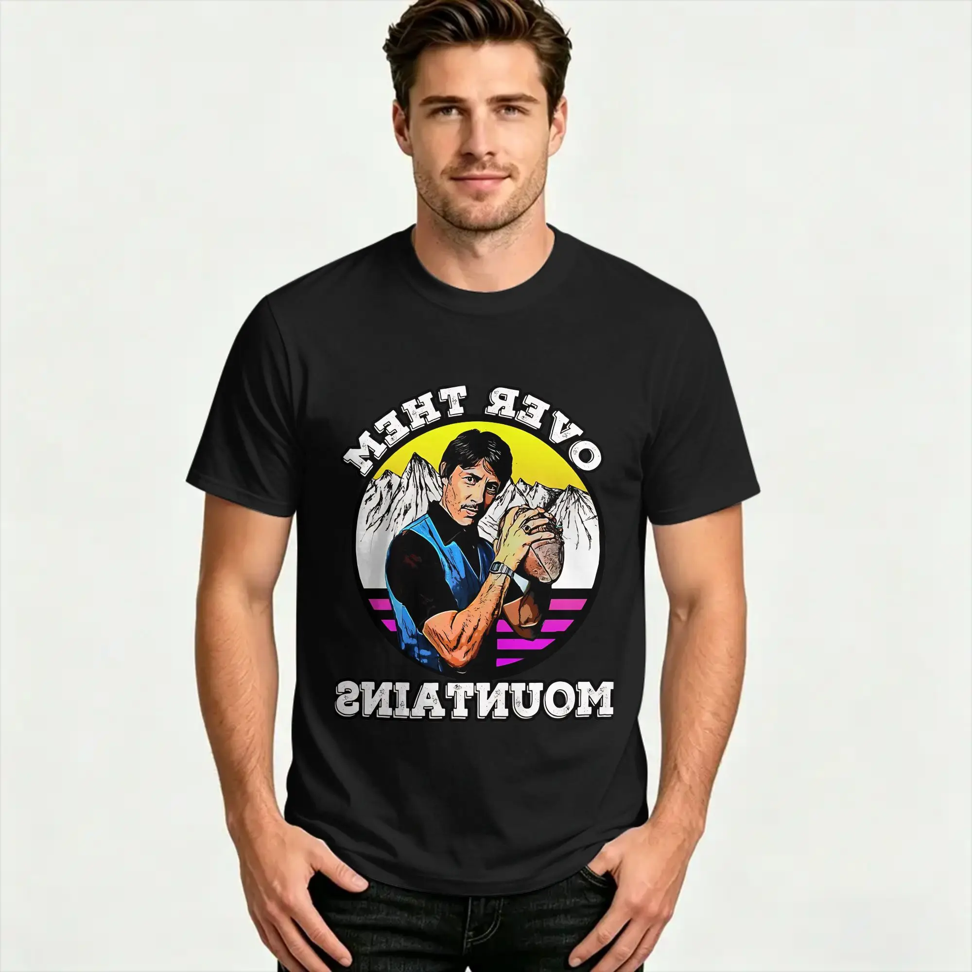 Funny Uncle Rico Napoleon Dynamite T-Shirts for Men Women Round Neck 100% Cotton T Shirts  Short Sleeve Tees 6XL Clothes