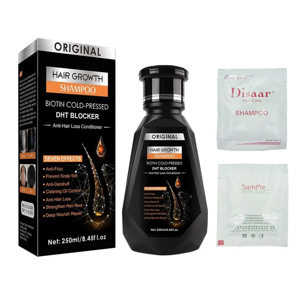 

Essential Oil Biotin Cold-Pressed DHT Blocker And Shampoo Anti-Hair Loss Conditioner Hair Accessories 250ml