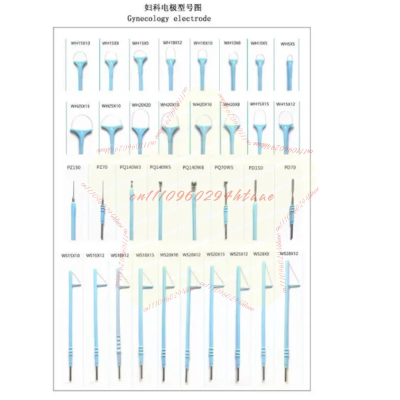 LEEP Electrode Tip Gynecological High Frequency Surgical Electrode Loop Excision Procedure Tool Replacement Accessory