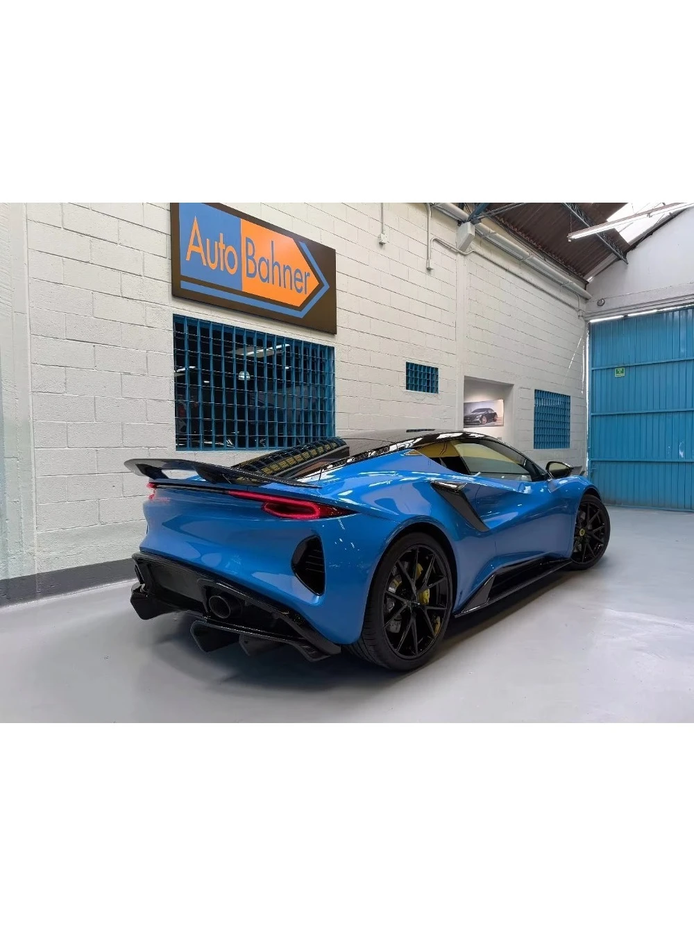 For Lotus Emira Dry Carbon Fiber V Style Front Lip Fender Hood Rear Diffuser Bumper Spoiler  Canards Wing Body Kit