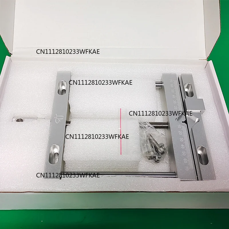 Parallel-Jaw Vice Plain Vise QGG Aluminum Alloy Flat Tongs Vice For CNC Router Engraving Milling And Carving Machine Use
