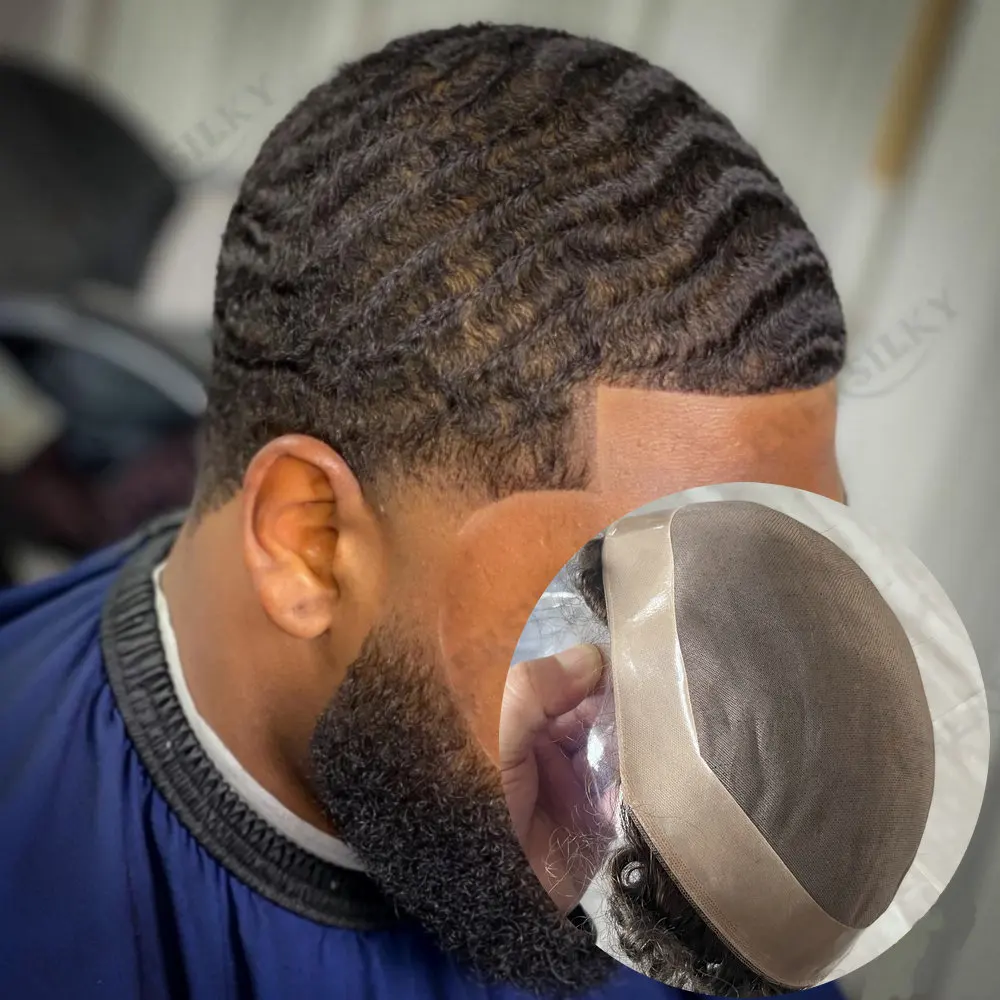 Afro Men Toupee 8Mm… - image