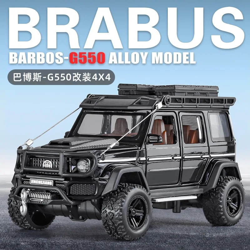 

1:32 BRABUS G550 Modified version DieCast Alloy Car Model - Pull Back with Sound & Light, Collectible Gift for Kids & Adults