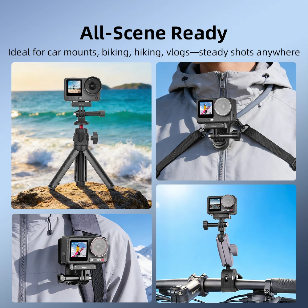 Magnetischer Adapter-Halter für DJI Action 6 5 Pro/4 3 Schnellwechsel-Basis für DJI Osmo 360 NANO Stativ-Adapter Selfie-Zubehör – Detail 6