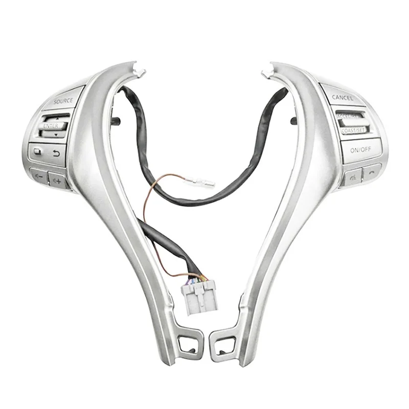 

Автомобильные многофункциональные кнопки на руле, переключатель круиз-контроля для Nissan Teana Navara Terra, запасные части, аксессуары