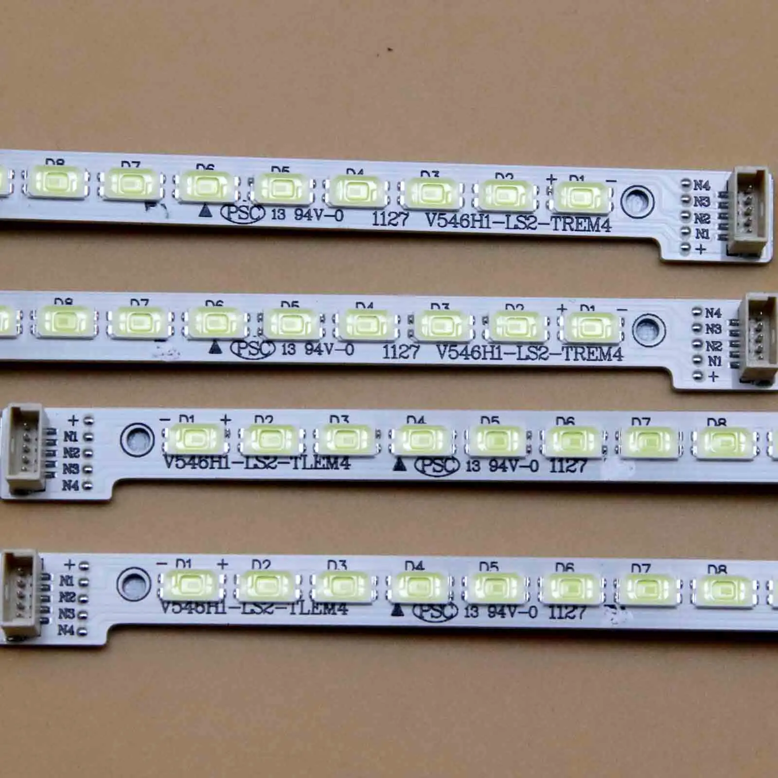 Kits TV's Illumination Bars For Skyworth 55E65SG Backlight Strip V546H1-LS2-TLEM4/TREM4 Array Bands For Konka LED55IS95D Tapes