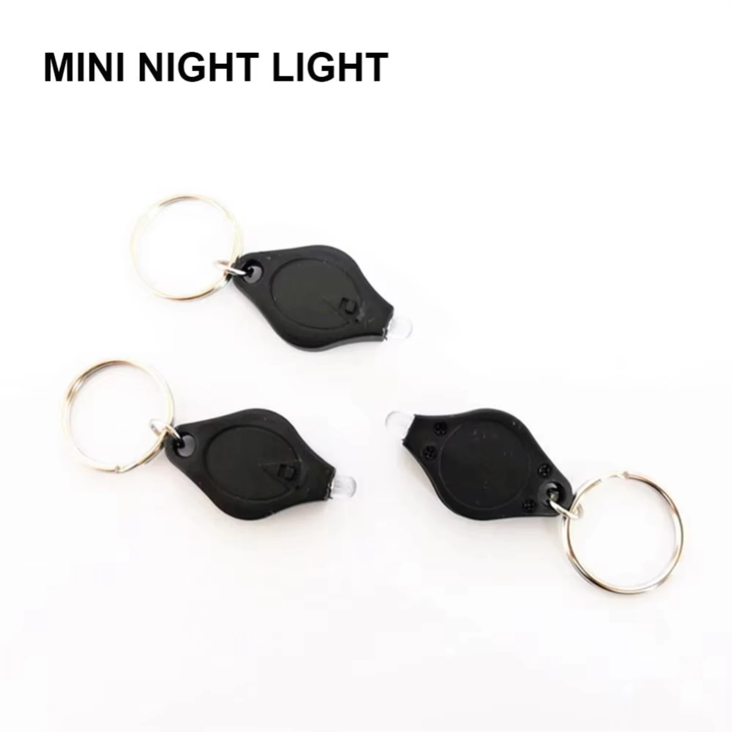 MINI Key CHAIN Light Outdoor Camping แบบพกพาฉุกเฉินพวงกุญแจไฟฉายแบตเตอรี่โคมไฟขนาดเล็ก