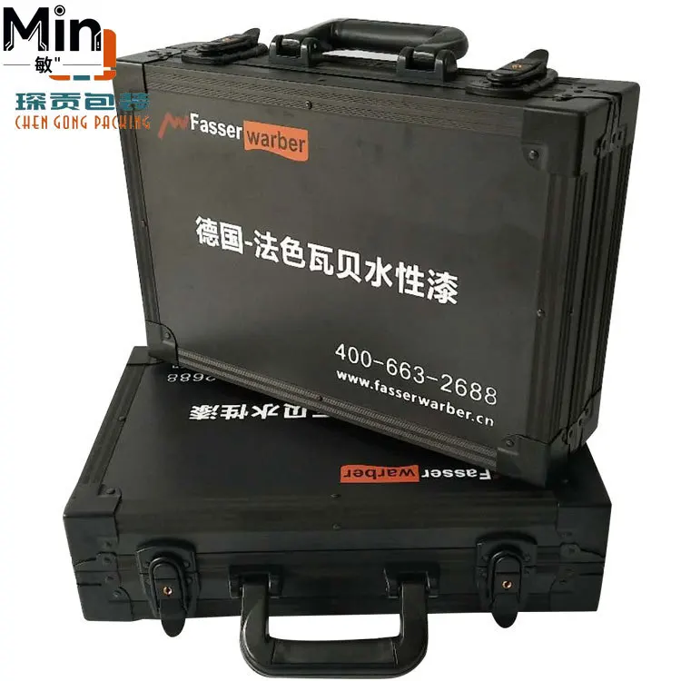 Customized Logo Free Aluminum Tool Storage Box Durable Aluminum Alloy Equipment Case for Tool Organizing