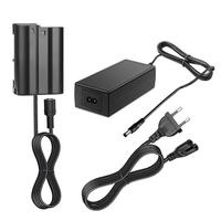 EN-EL15 Dummy Battery with AC Power Adapter Charger Kits for Nikon Z7 Z8 D800 D810 D500 D600 D610 D750 D7000 Z6 EP-5B