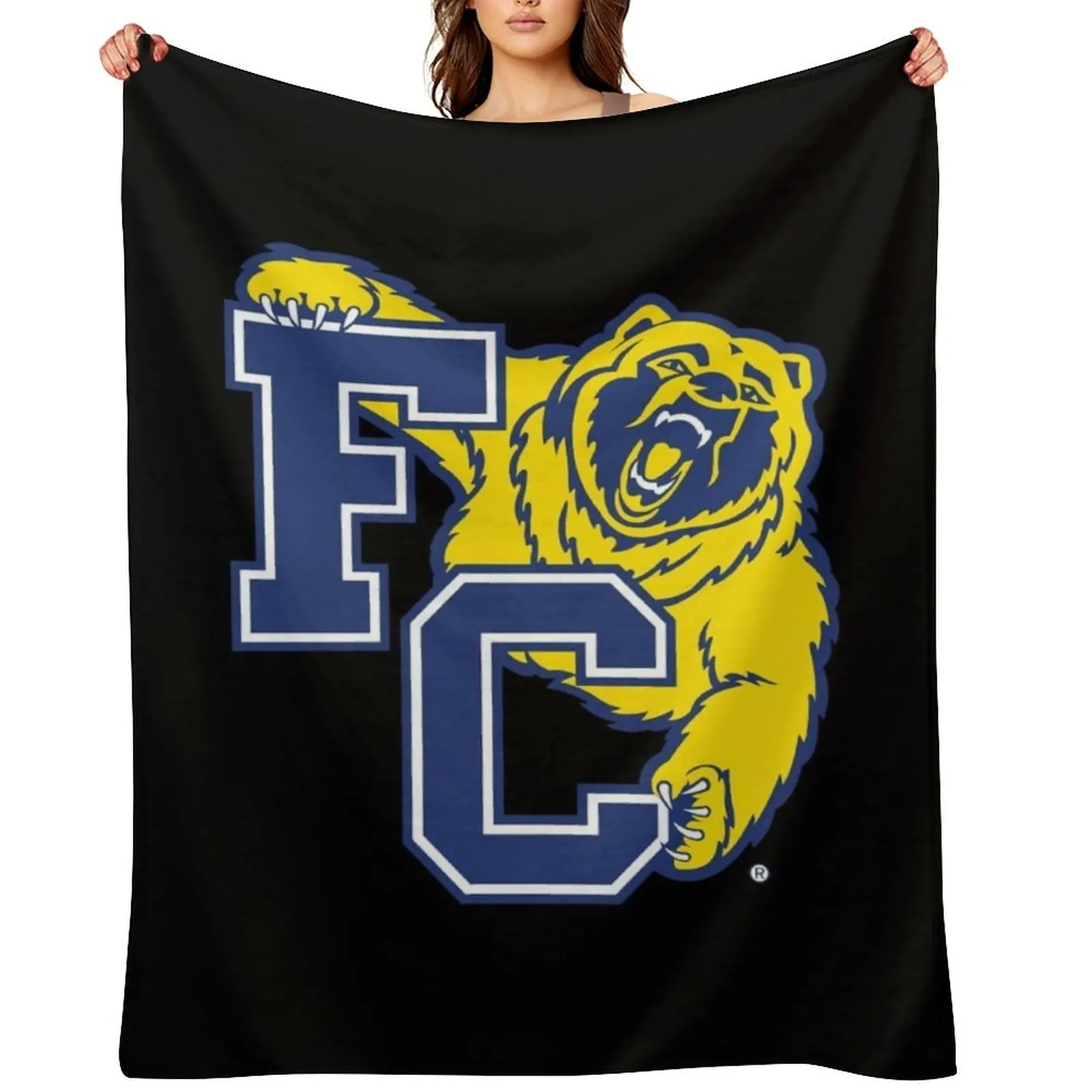 

Franklin College grizzlies Throw Blanket Bed linens Sofa Quilt Retros Blankets Sofas Of Decoration Blankets