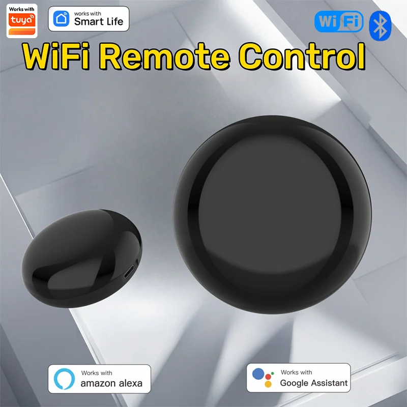 Wifi inteligente IR Control remoto Smart Life Tuya Universal DIY Control reemplazar TV DVD remoto funciona con Alexa Google Home