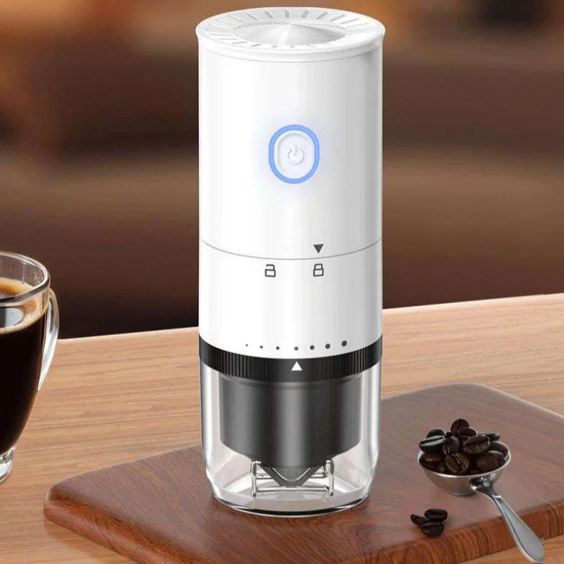 مطحنة حبوب القهوة اليدوية المحمولة للسفر والتخييم، نتوءات سيراميك، مناسبة للاستخدام المنزلي والخارجي