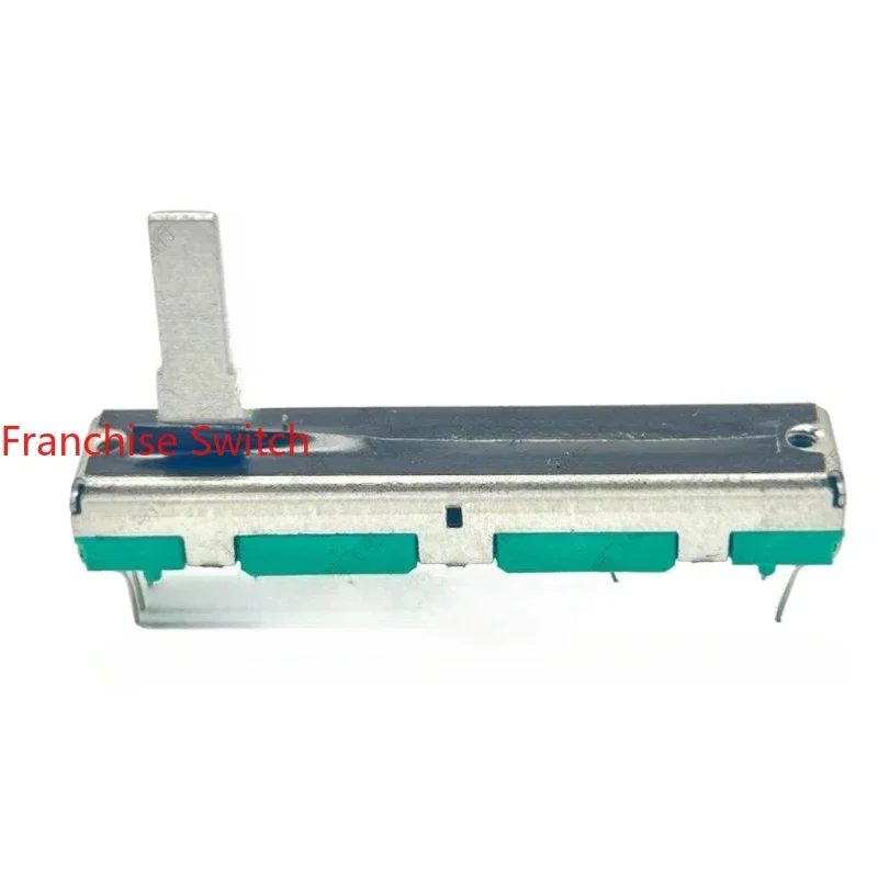 50PCS 4.5cm straight sliding push-pull potentiometer, two-channel B20K X2-axis length 15mm dimmer, mixer