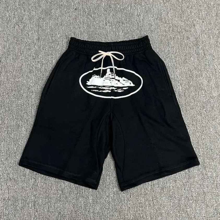 2026 Sommer Neu: Atmungsaktive, lockere Freizeitshorts mit kleinem Boots-Print im Harajuku Y2K-Stil für Erwachsene/Kinder – Sportshorts – Detail 4