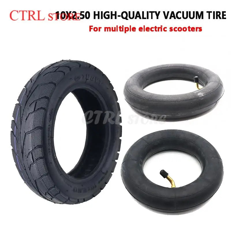 10x2.50 tire electric scooter balance air cushion board tubeless tire 10 inches 10 * 2.5 durable vacuum tire inner tube