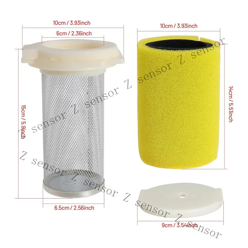 Z+ Air Filter  Guide  END CAP For Yamaha Kodiak 400 YFM400 Moto-4 250 350 YFM250