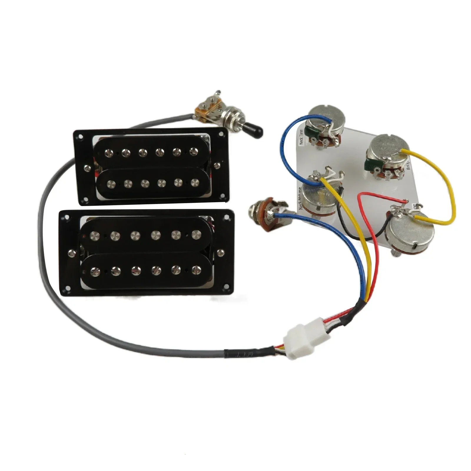 hot sale Guitar Pickups Humbucker Pickups Ceramics Electric Guitar Pickups With Wiring Harness