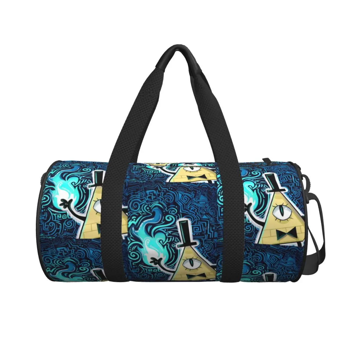 Cartoon Gravitys Falls Large Duffle Gym Bag Multi-Functional Duffle Travel Bags Handbags Fitness bag