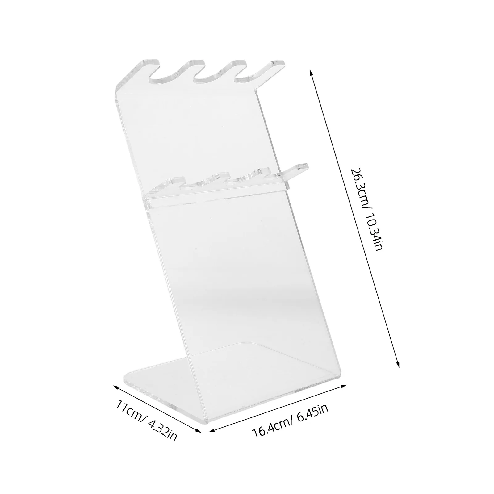 Glass 3 Slot Pipette Rack Desk Organizer Laboratory Scientific Research Classroom Lab Storage Holder Pipette Rack