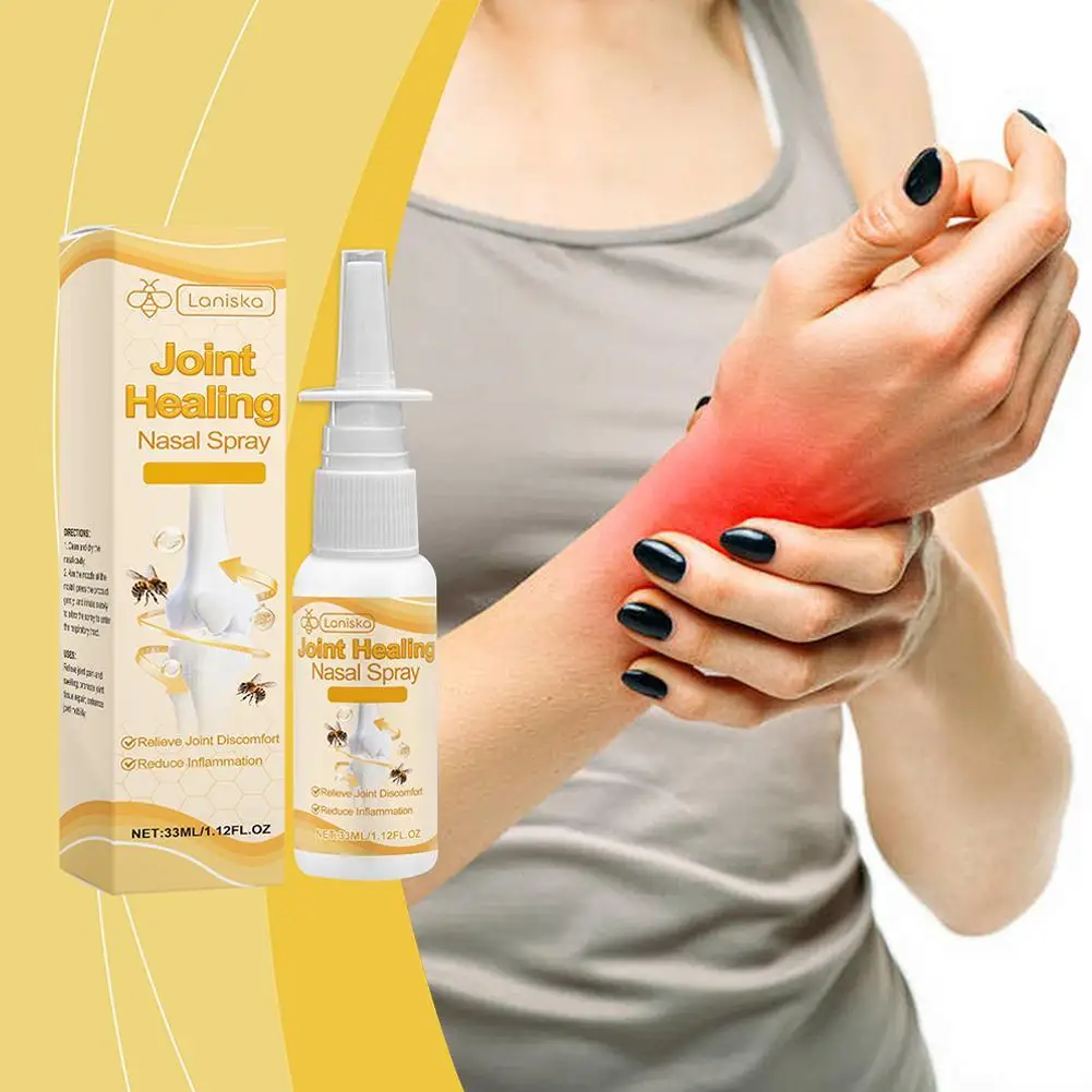 33ml Herbal Soothing Joint Nasal Spray Relieves Joint Pain and Swelling, Increases Flexibility