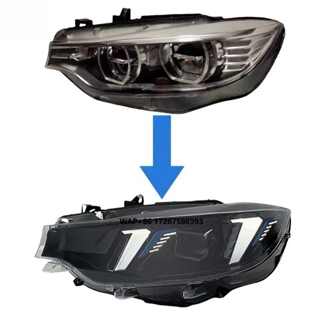 Factory Direct LED Modified Dragon Headlight for 4 Series Old F32 13-16 Direct Plug-in New Condition 12V