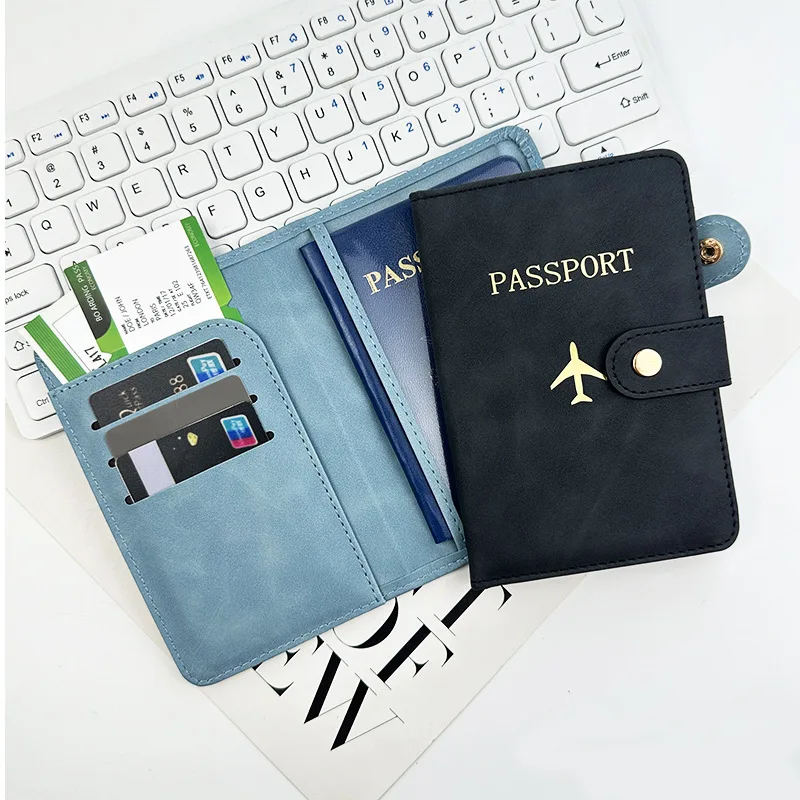 

Fashion Airplane Hasp Passport Covers Travel Passport Wallet Id Holder Credit Card Holder Passport Holder Travel Accessories