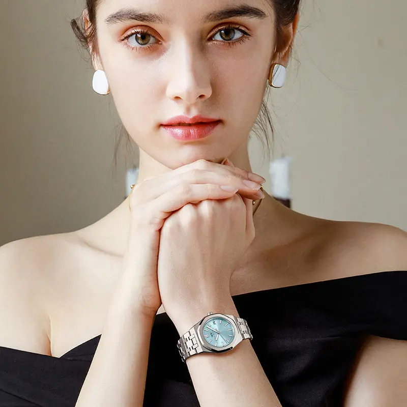 2026 New Switzerland Watches for Woman Luxury Brand CARNIVAL Quartz Watches High Quality Sapphire Date Waterproof Montre Femme