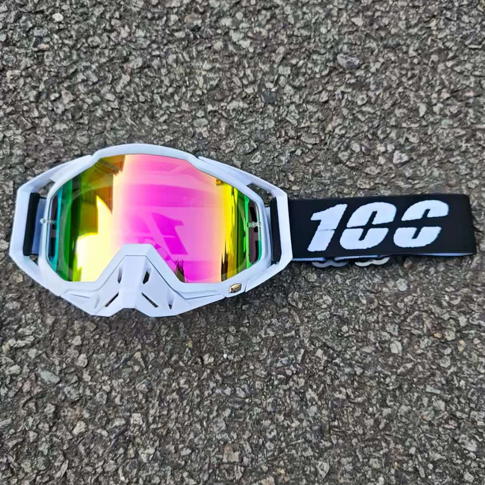 

100 All Day Skiing Glasses Men Women High Definition Lenses Windproof Dustproof Breathable Four Season Snow Mountain Gear