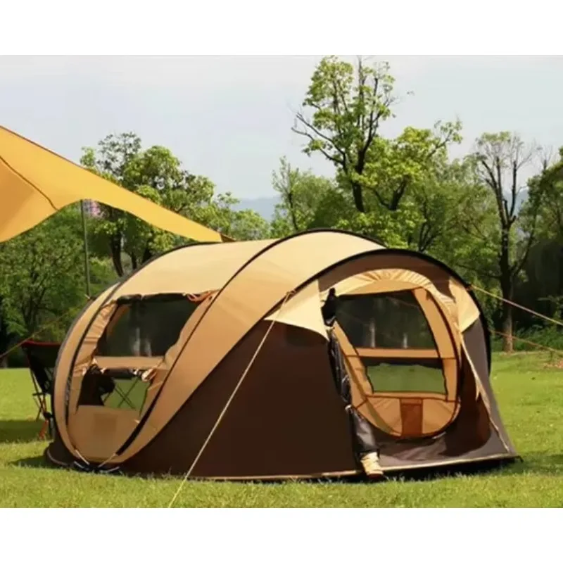 

STLFFactory Ready Outdoor Camping Tent Fully Automatic Waterproof Sunproof Quick-Opening Design Made