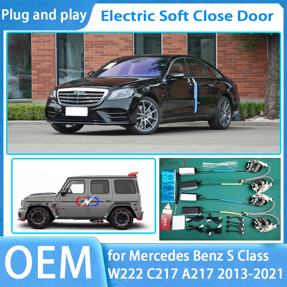 Für Mercedes Benz S Klasse W222 C217 A217 OEM Auto Soft Close Tür System Automatische Elektrische Auto Pull Power Latch Power Schließen