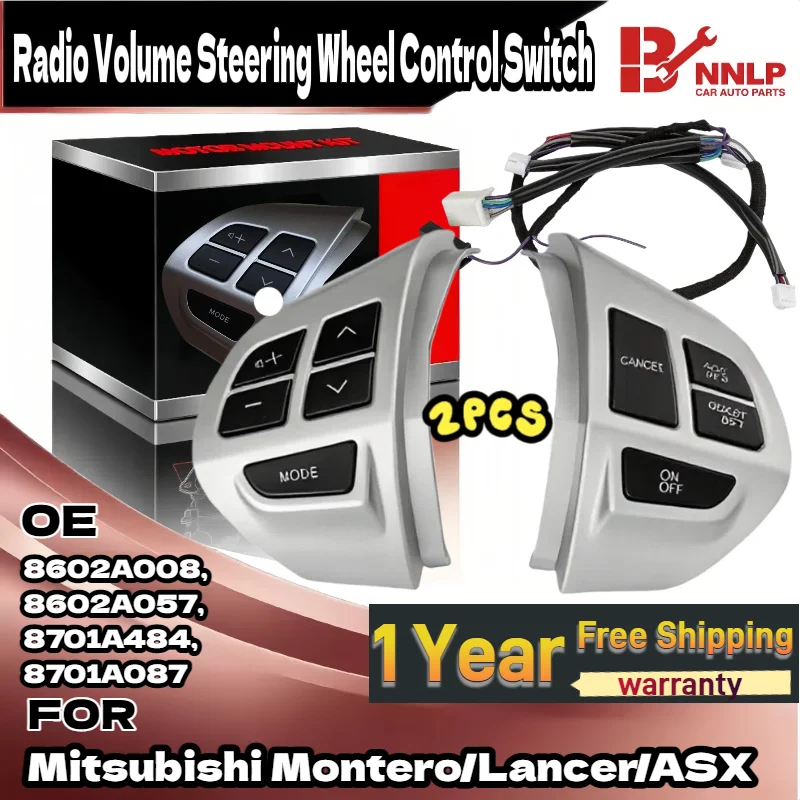 2X For Mitsubishi M…